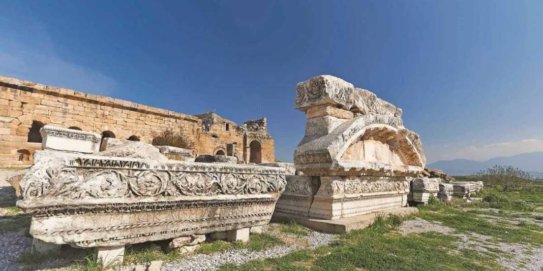 Turistlerin yeni rotası! UNESCO Dünya Miras Listesi’nde: Pamukkale’nin kültürel mirası Hierapolis 3